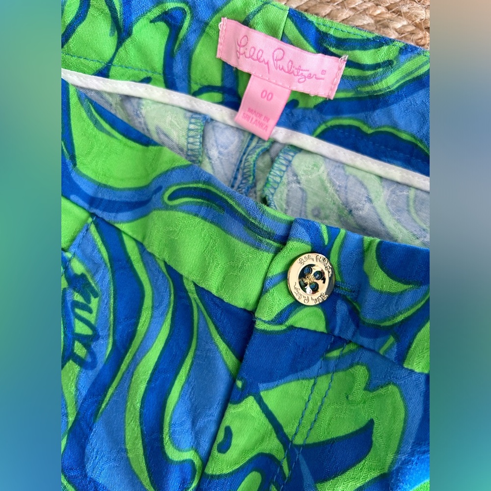 Lilly Pulitzer Kelly Skinny Ankle Pant - Size 00 - Picture 4 of 6